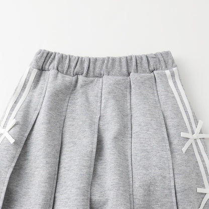 【人氣商品】【直營店無售】蝴蝶結裝飾裙褲