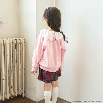 【スタジオハヌル×三麗鷗角色】【正反兩穿】拼色翻領衛衣