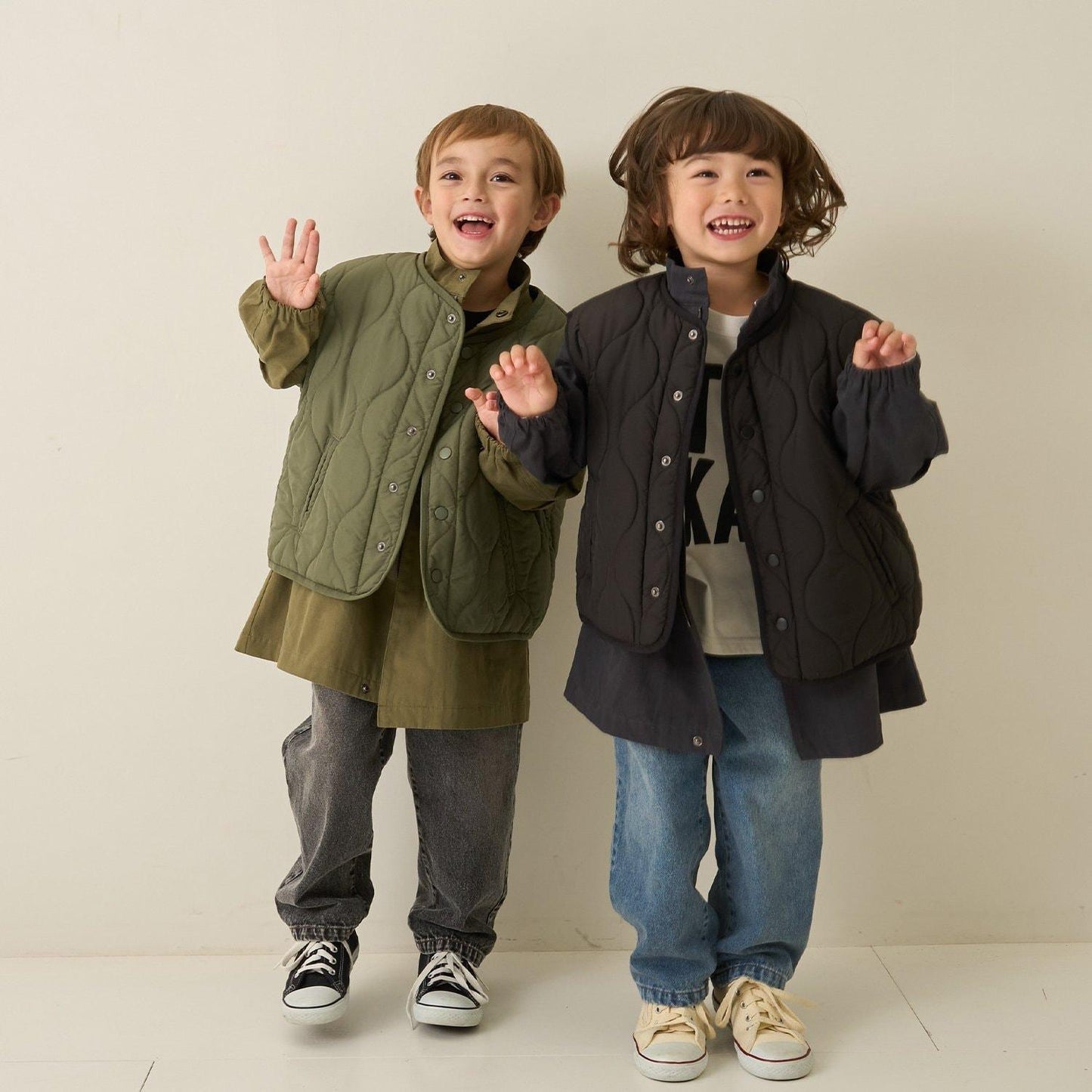 【組合自由系列】絎縫馬甲