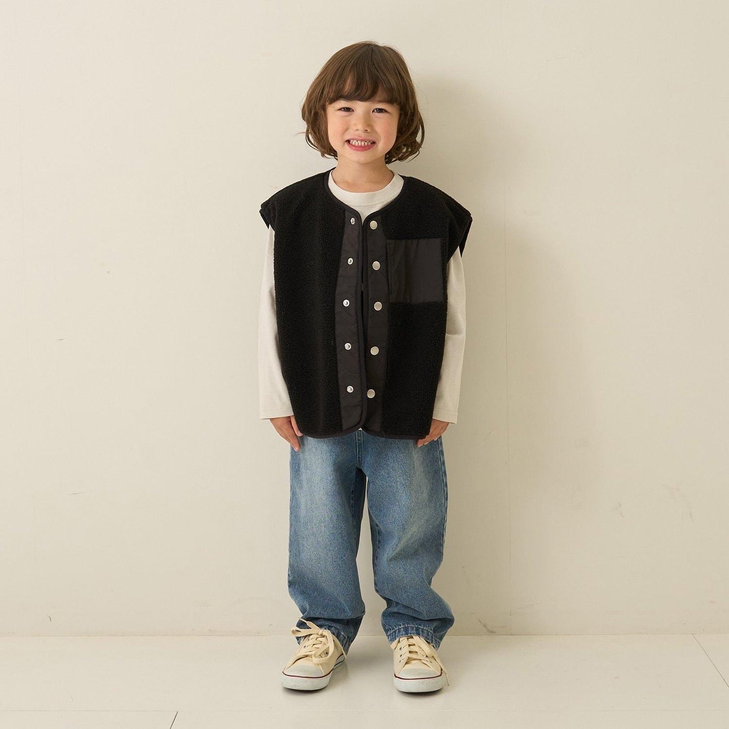 【組合自由系列】羊羔絨馬甲