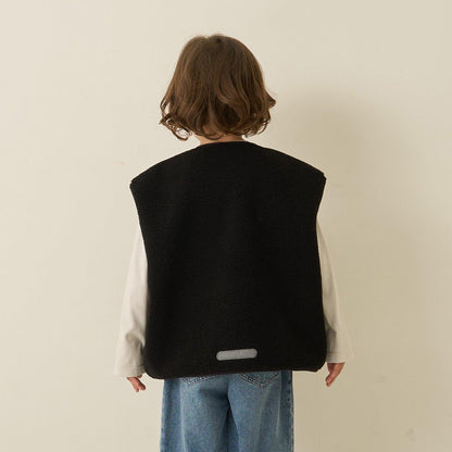 【組合自由系列】羊羔絨馬甲