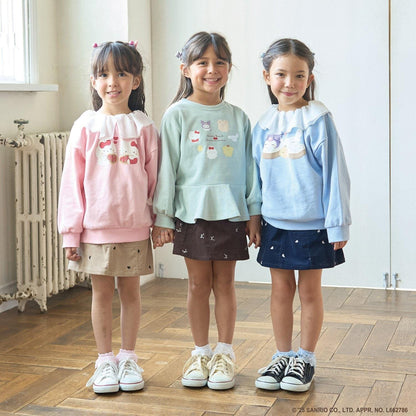 【スタジオハヌル×三麗鷗角色】荷葉邊廓形印花衛衣