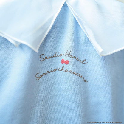 【スタジオハヌル×三麗鷗角色】【正反兩穿】拼色翻領衛衣