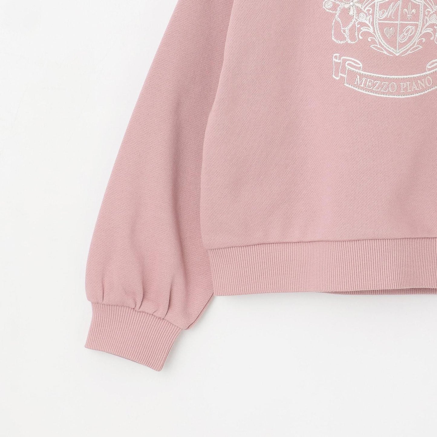 【人氣商品】【直營店無售】學院風刺繡翻領衛衣