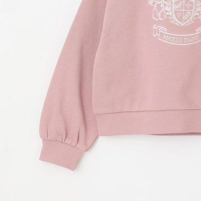 【人氣商品】【直營店無售】學院風刺繡翻領衛衣