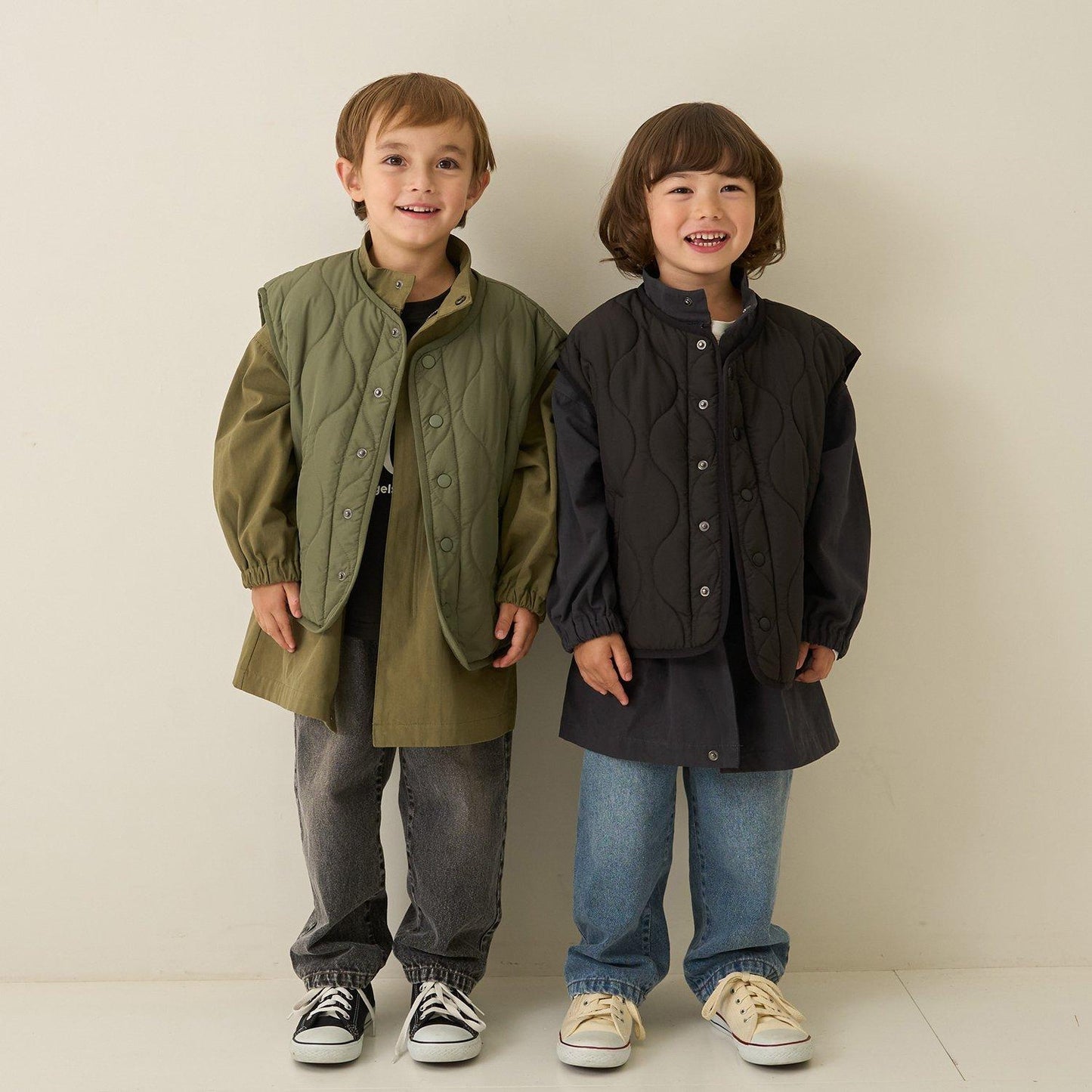 【組合自由系列】中長款派克大衣