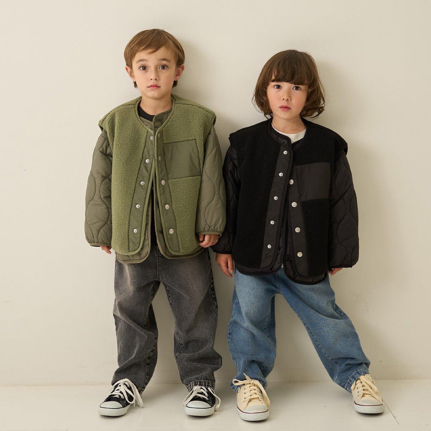 【組合自由系列】羊羔絨馬甲