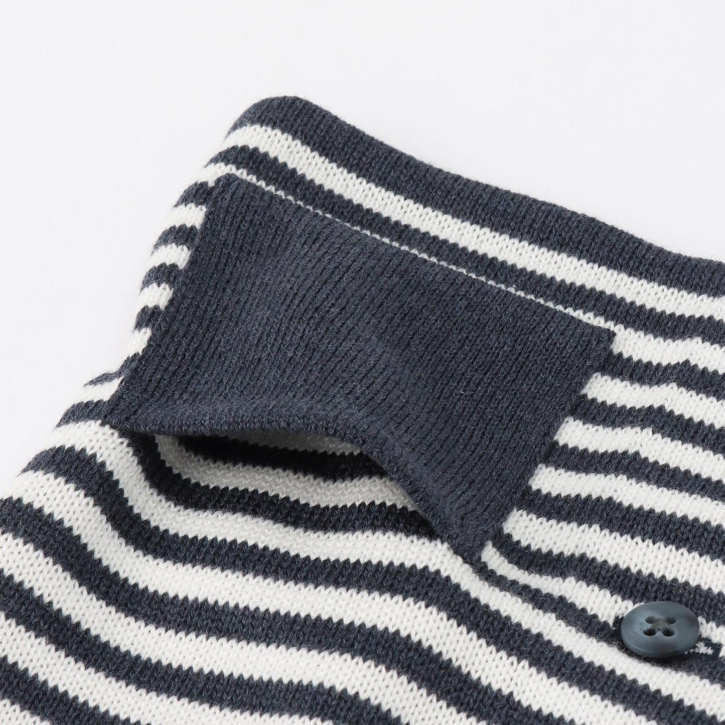 水手領針織開衫【日本製造】