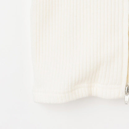 【Trois Lapins】雙拉鍊羅紋開衫