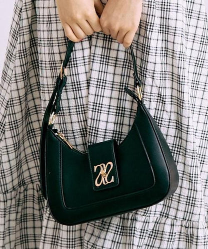 logo圖案單肩包【韓國時尚】