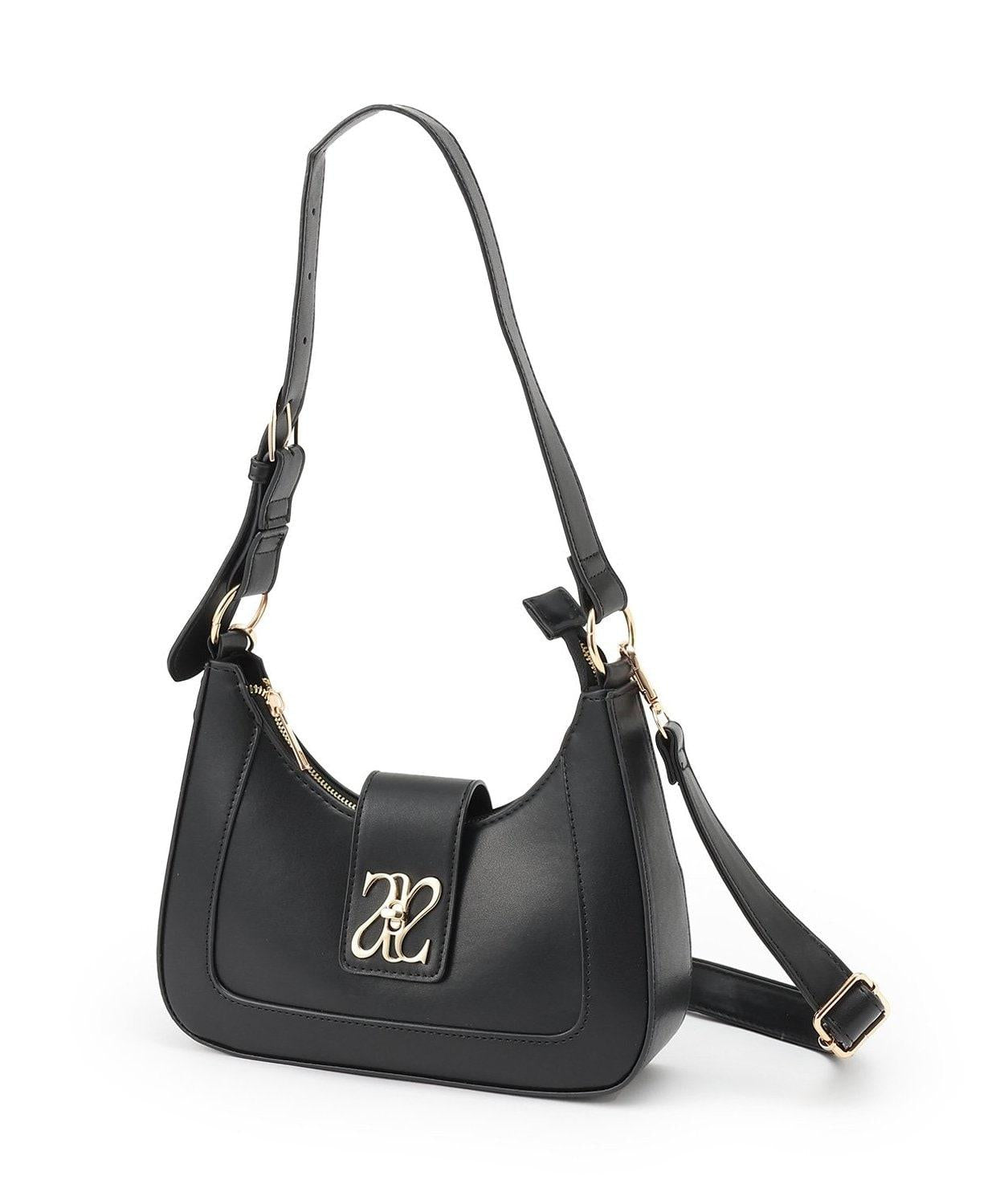 logo圖案單肩包【韓國時尚】