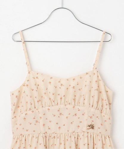 繫帶褶皺連衣裙【韓國時尚】