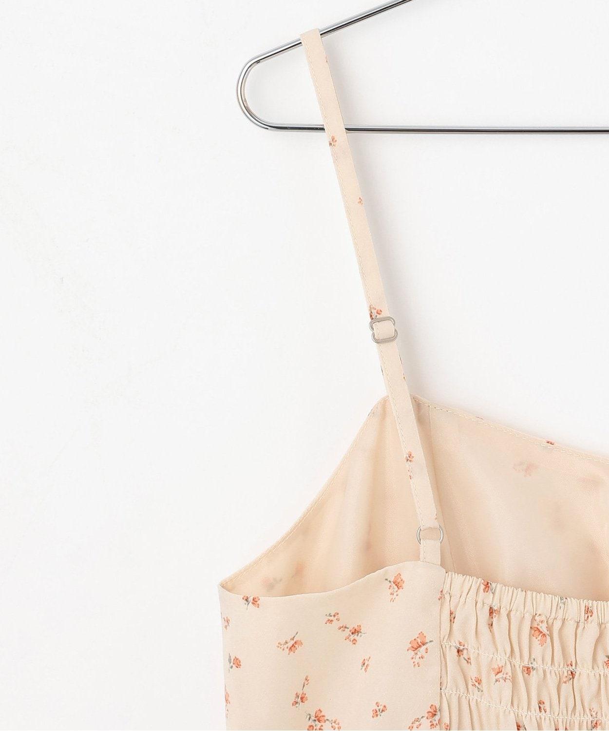 繫帶褶皺連衣裙【韓國時尚】