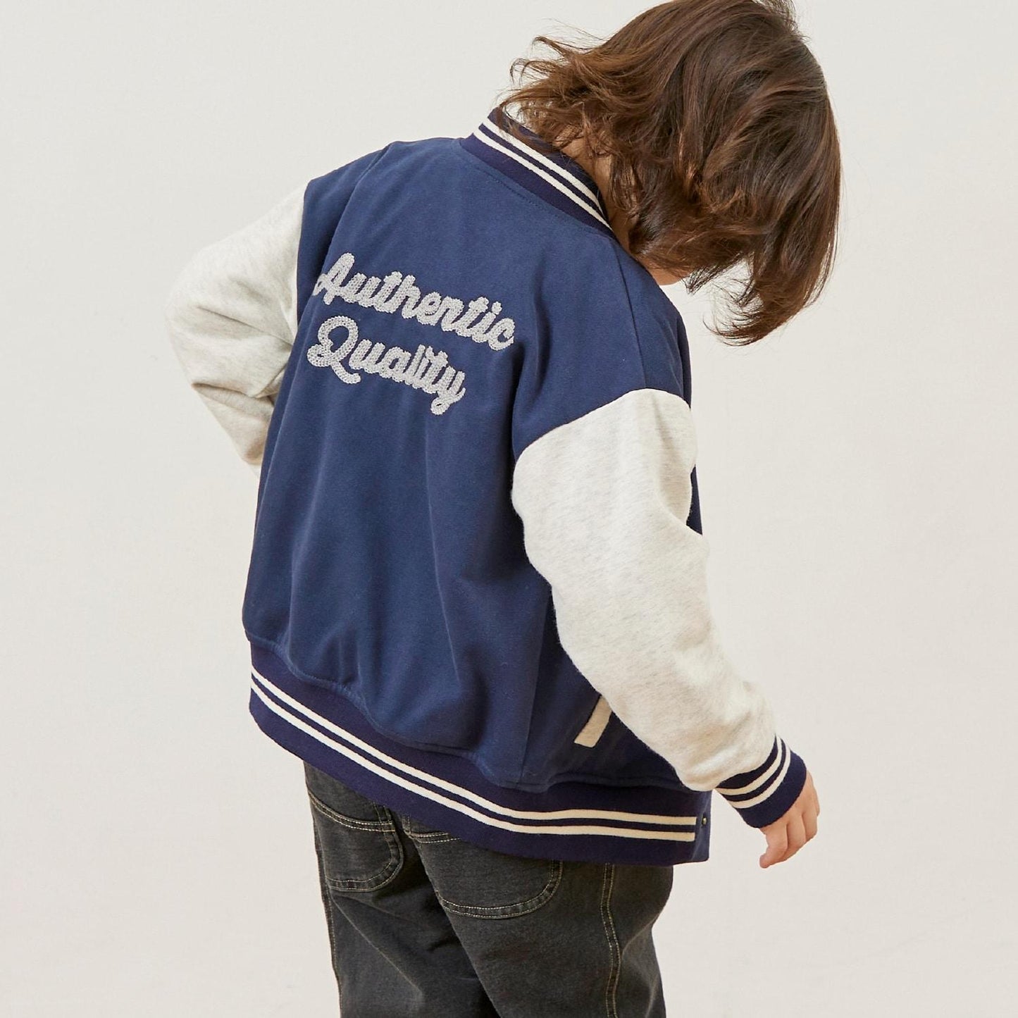 雙面穿針織夾克