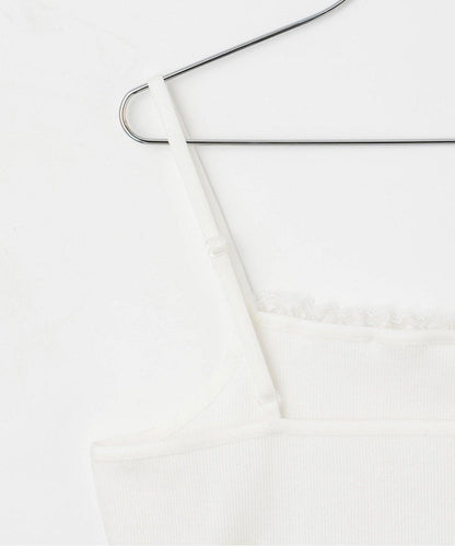 荷葉邊短款開衫吊帶套裝【韓國時尚】