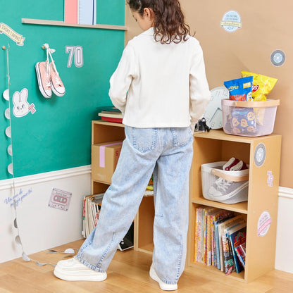 【Trois Lapins】雙拉鍊羅紋開衫