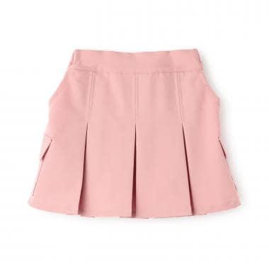 帶內襯褶皺半身裙