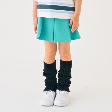 帶內襯褶皺半身裙