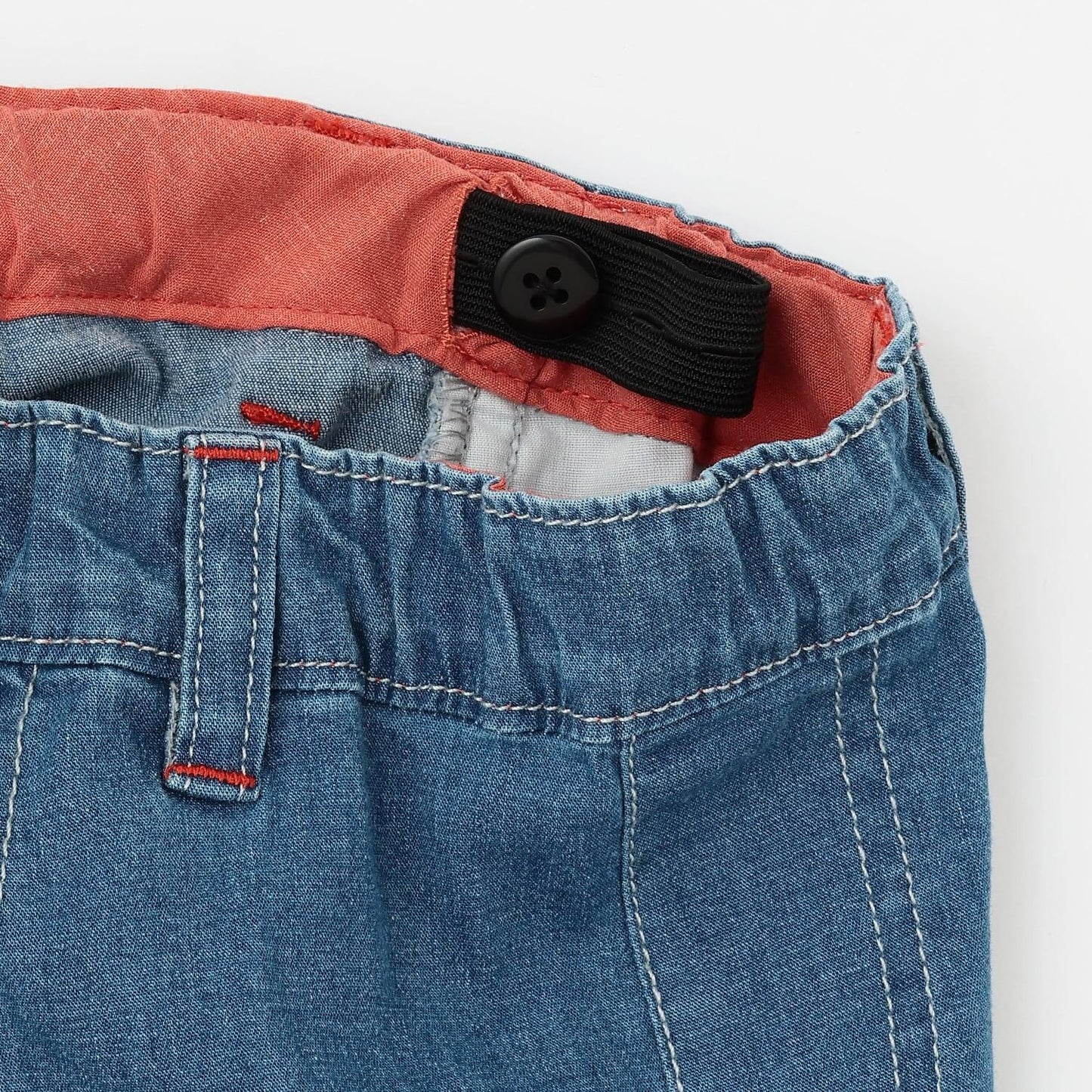 工程車輛圖案長款工裝褲