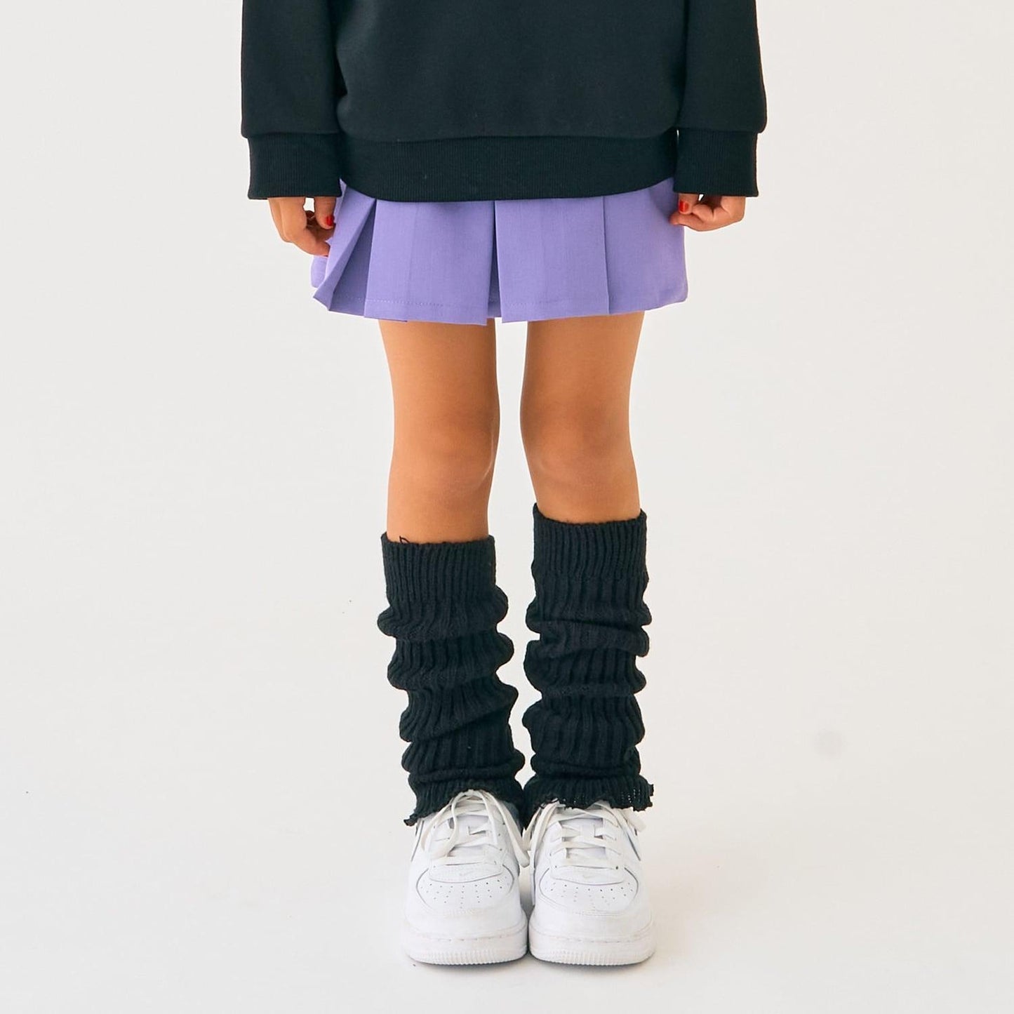 帶內襯褶皺半身裙