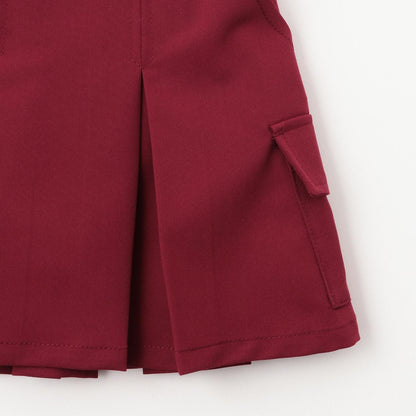 帶內襯褶皺半身裙