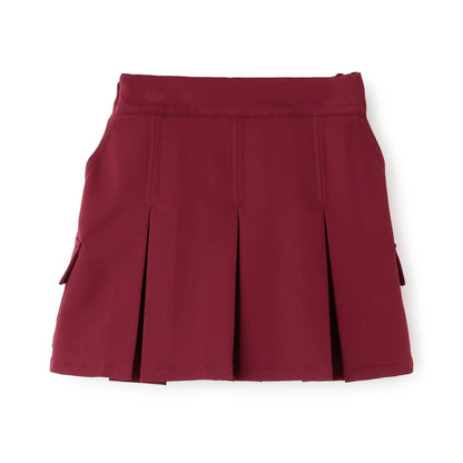 帶內襯褶皺半身裙