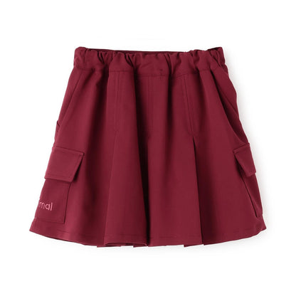 帶內襯褶皺半身裙