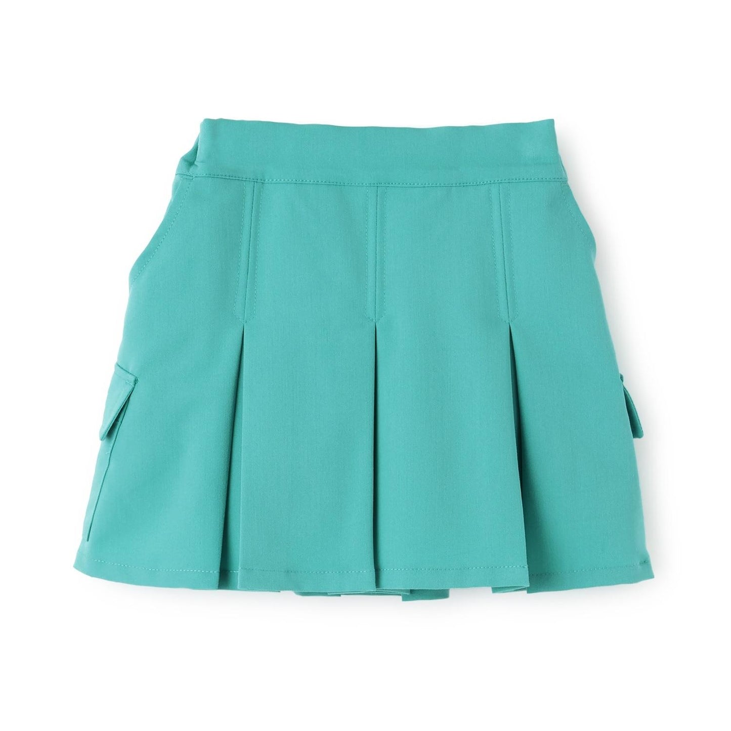 帶內襯褶皺半身裙