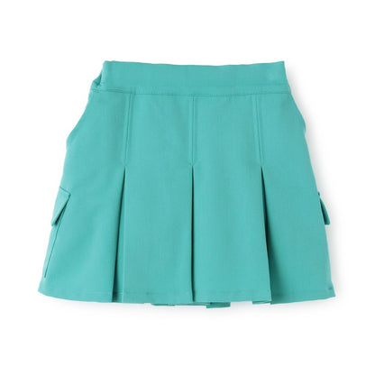 帶內襯褶皺半身裙