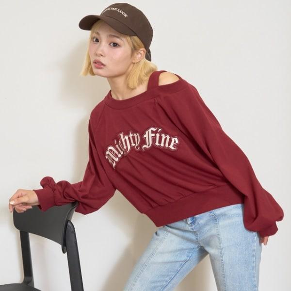 【LTXC】單肩長袖T恤