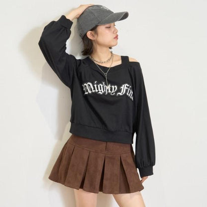 【LTXC】單肩長袖T恤