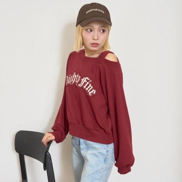 【LTXC】單肩長袖T恤