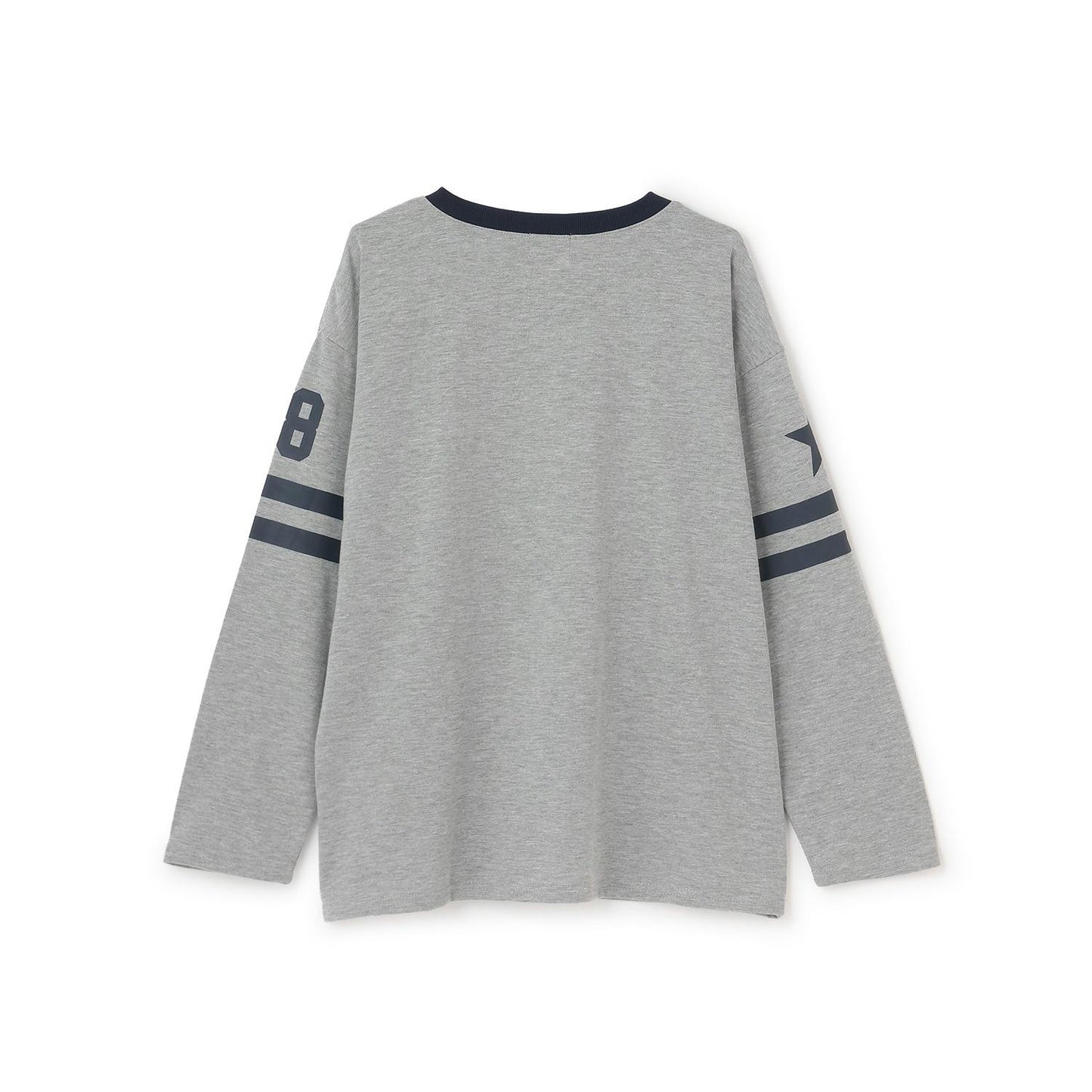 【LTXC/速幹】數字印花寬鬆T恤