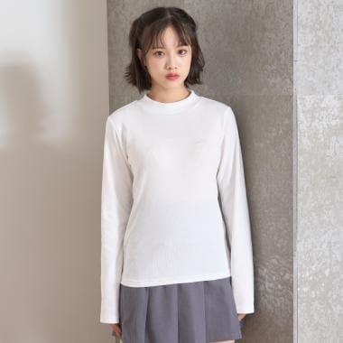 【吸溼發熱】羅紋長袖T恤