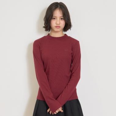 【吸溼發熱】羅紋長袖T恤