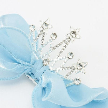 大蝴蝶結皇冠髮夾