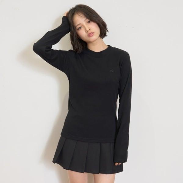 【吸溼發熱】羅紋長袖T恤