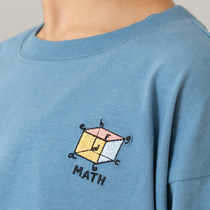 【純棉100%】【365D.】主題刺繡長袖T恤