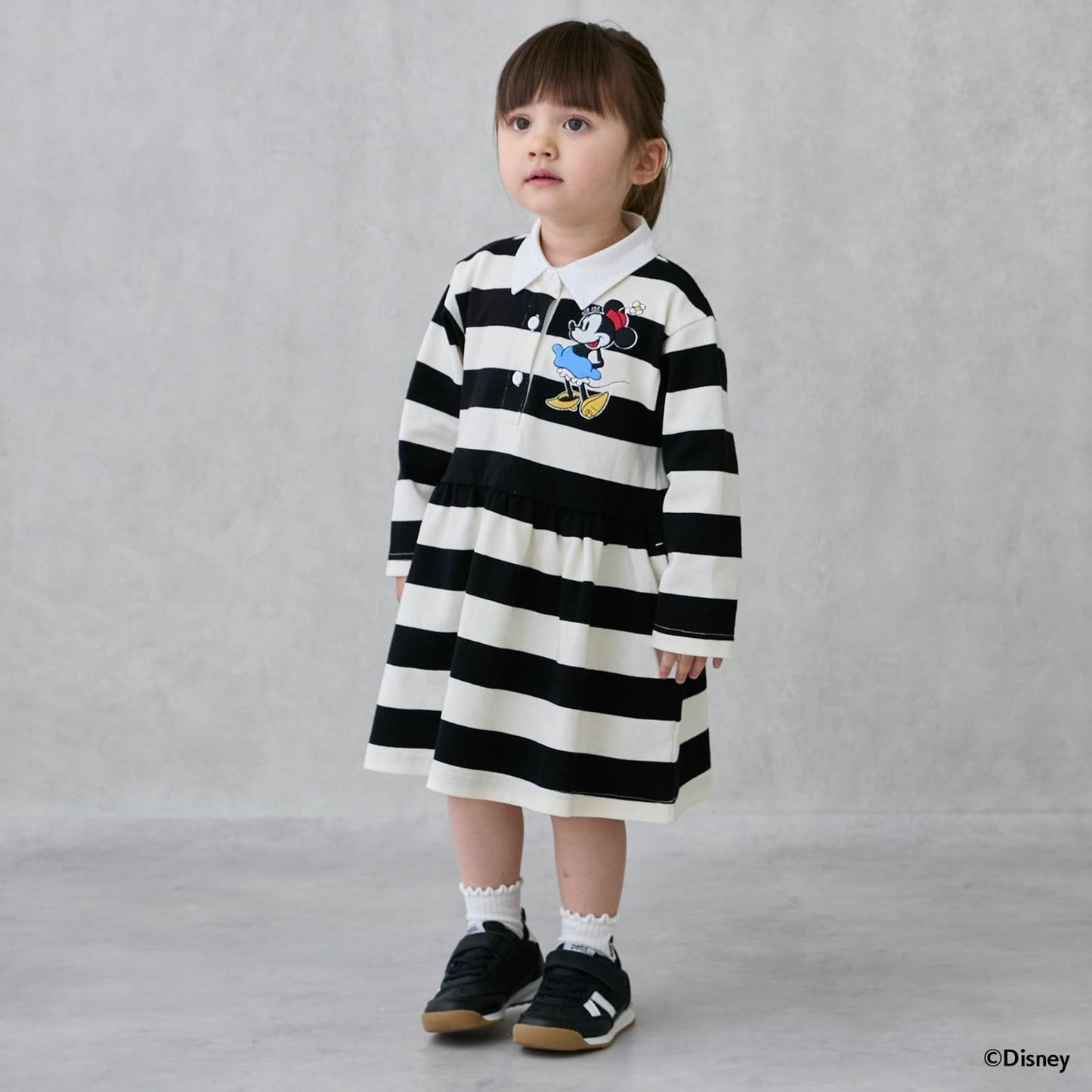 【《迪士尼》】【リンク】橄欖球風長袖連衣裙