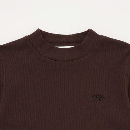 【吸溼發熱】羅紋長袖T恤