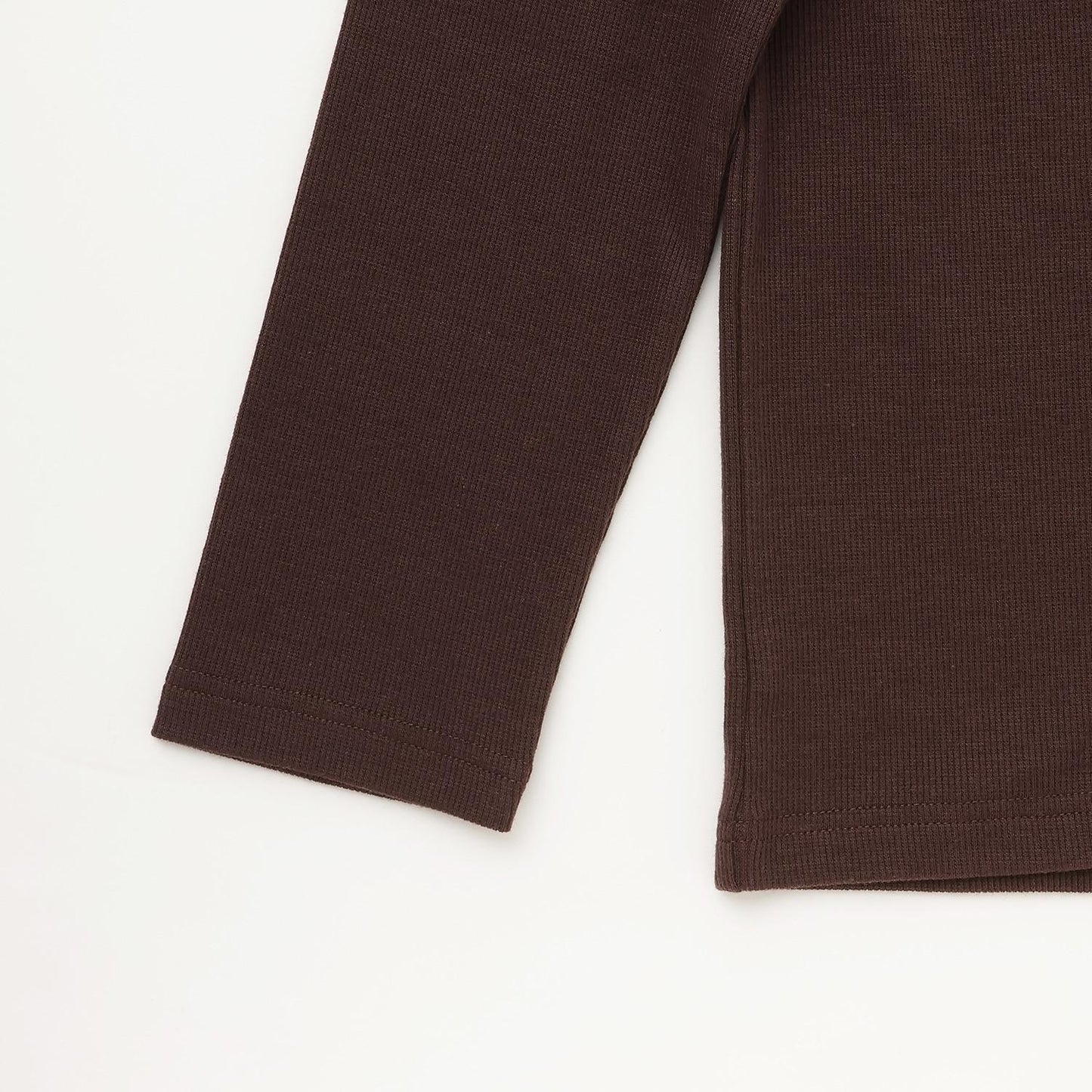 【吸溼發熱】羅紋長袖T恤