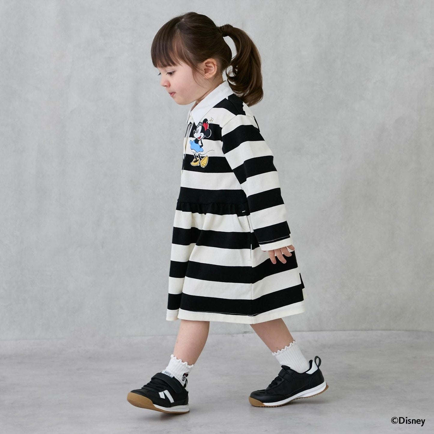 【《迪士尼》】【リンク】橄欖球風長袖連衣裙