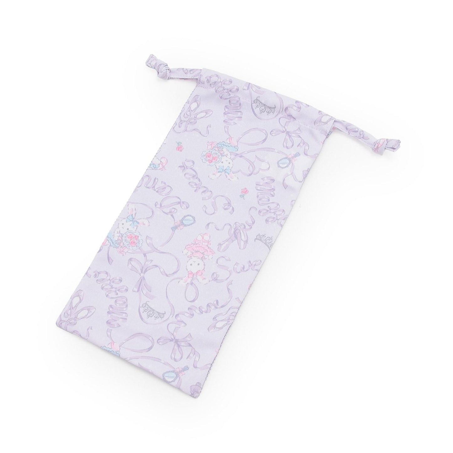 【芭蕾】兔子芭蕾圖案內襯網眼芭蕾舞鞋專用束口袋