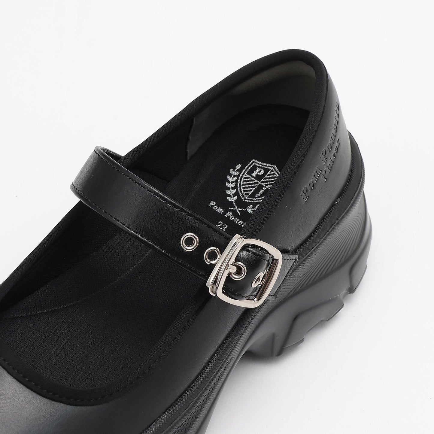 【輕量鞋底】厚底軟墊芭蕾運動鞋