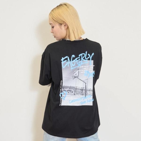 【LTXC/速幹】寬鬆T恤疊穿套裝