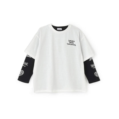 【LTXC/速幹】寬鬆T恤疊穿套裝