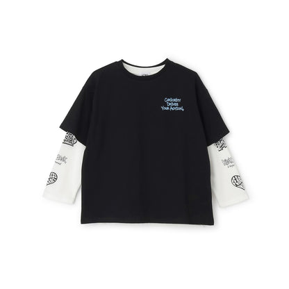 【LTXC/速幹】寬鬆T恤疊穿套裝