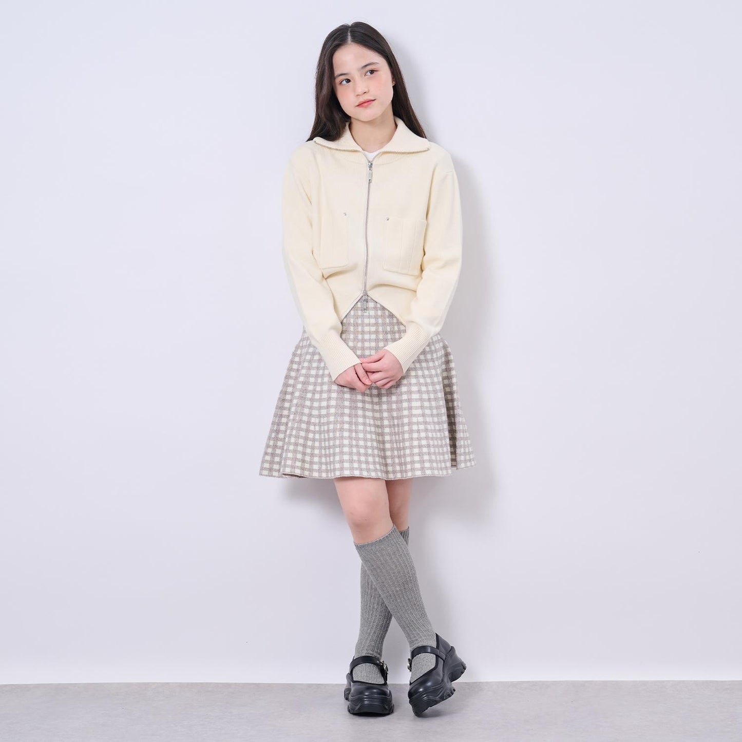 【輕量鞋底】厚底軟墊芭蕾運動鞋