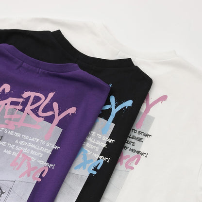 【LTXC/速幹】寬鬆T恤疊穿套裝