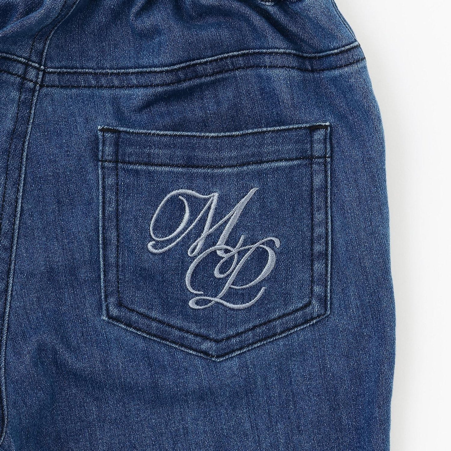 顯瘦喇叭牛仔長褲